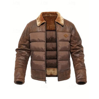 Miles Sherpa Collar Puffer Jacket