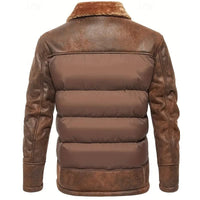 Miles Sherpa Collar Puffer Jacket