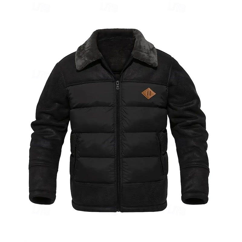 Miles Sherpa Collar Puffer Jacket_7