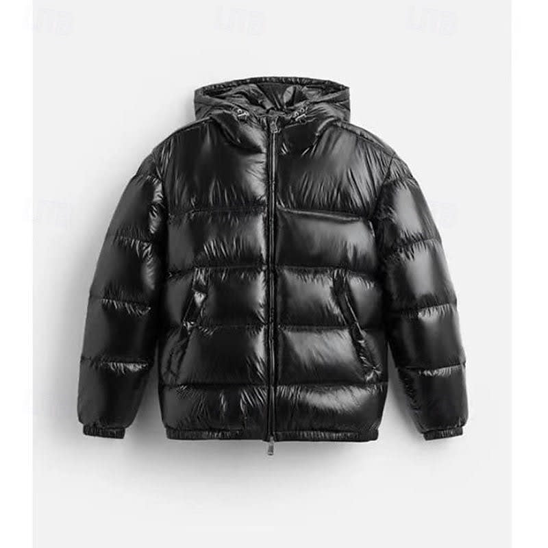 Casey Glossy Hooded Puffer Jacket_4