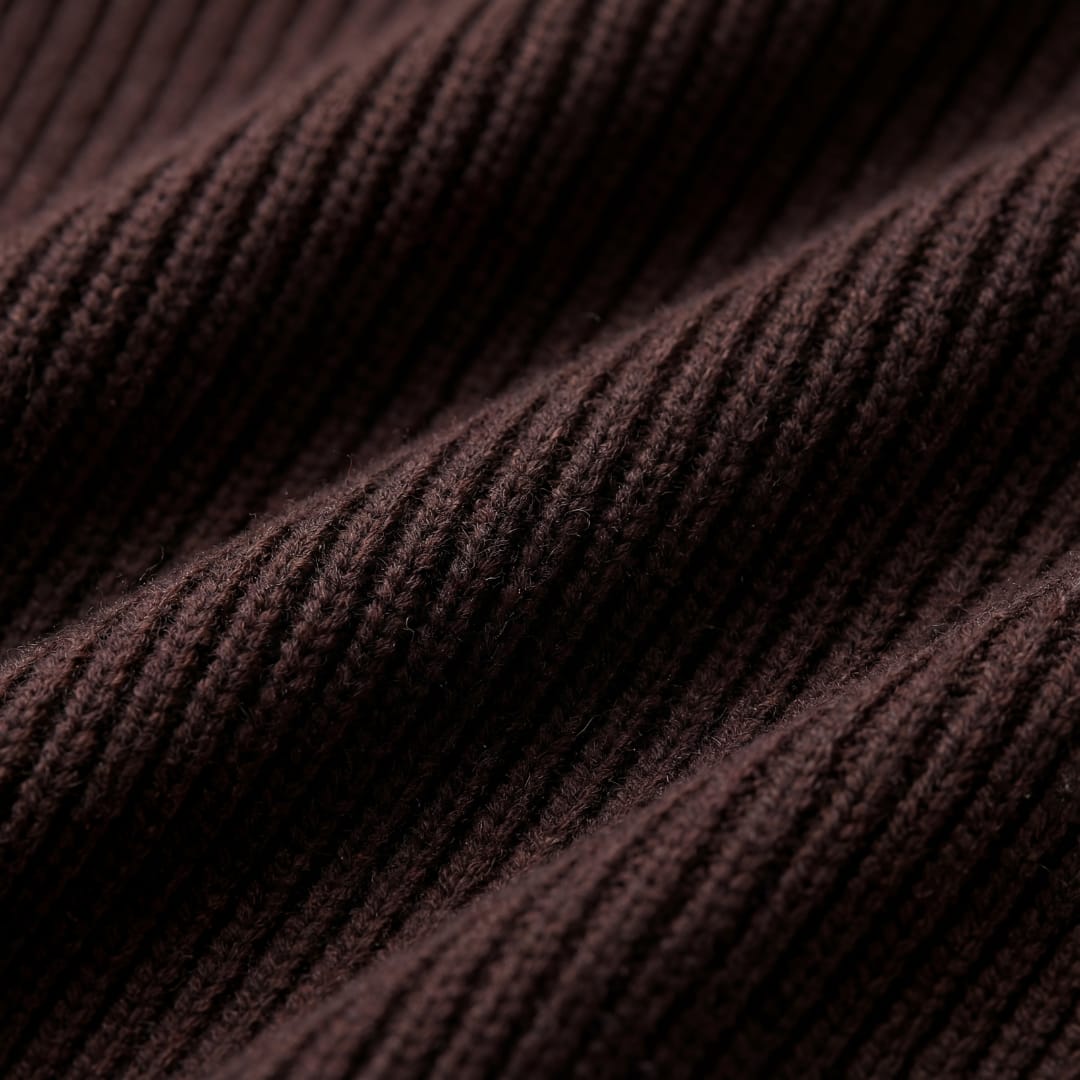Dean Ribbed Knit Crew Neck Sweater