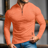 Wesley Long Sleeve Quarter Zip Polo