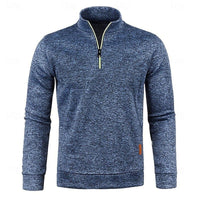 Wesley Long Sleeve Quarter Zip Polo