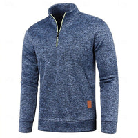 Wesley Long Sleeve Quarter Zip Polo