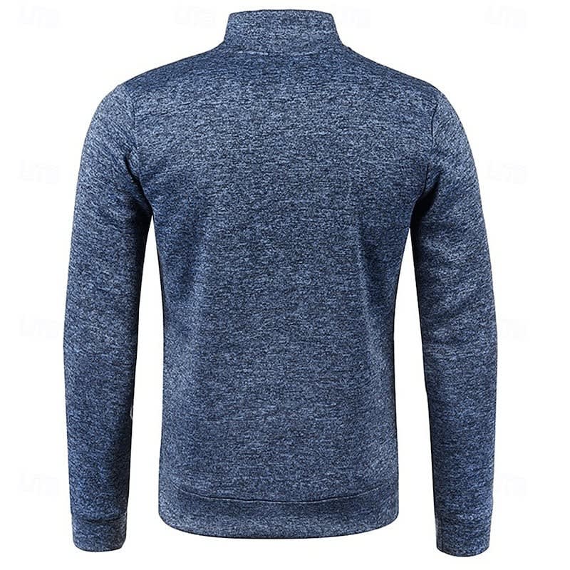 Wesley Long Sleeve Quarter Zip Polo