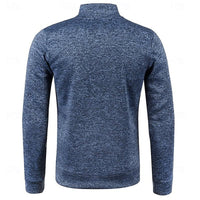 Wesley Long Sleeve Quarter Zip Polo