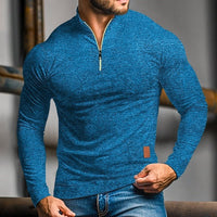 Wesley Long Sleeve Quarter Zip Polo