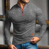Wesley Long Sleeve Quarter Zip Polo