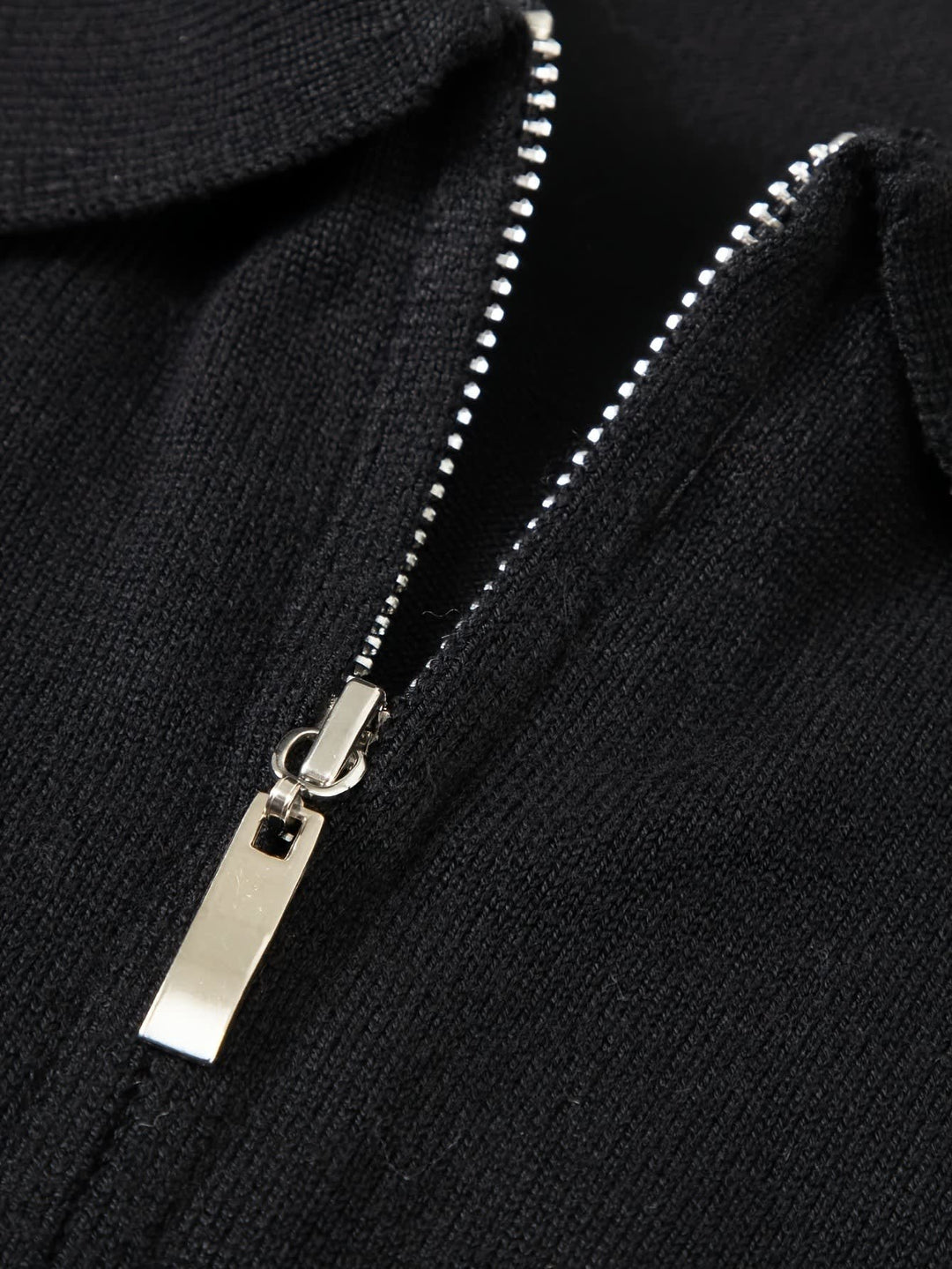 Grayson Knit Quarter Zip Polo Sweater