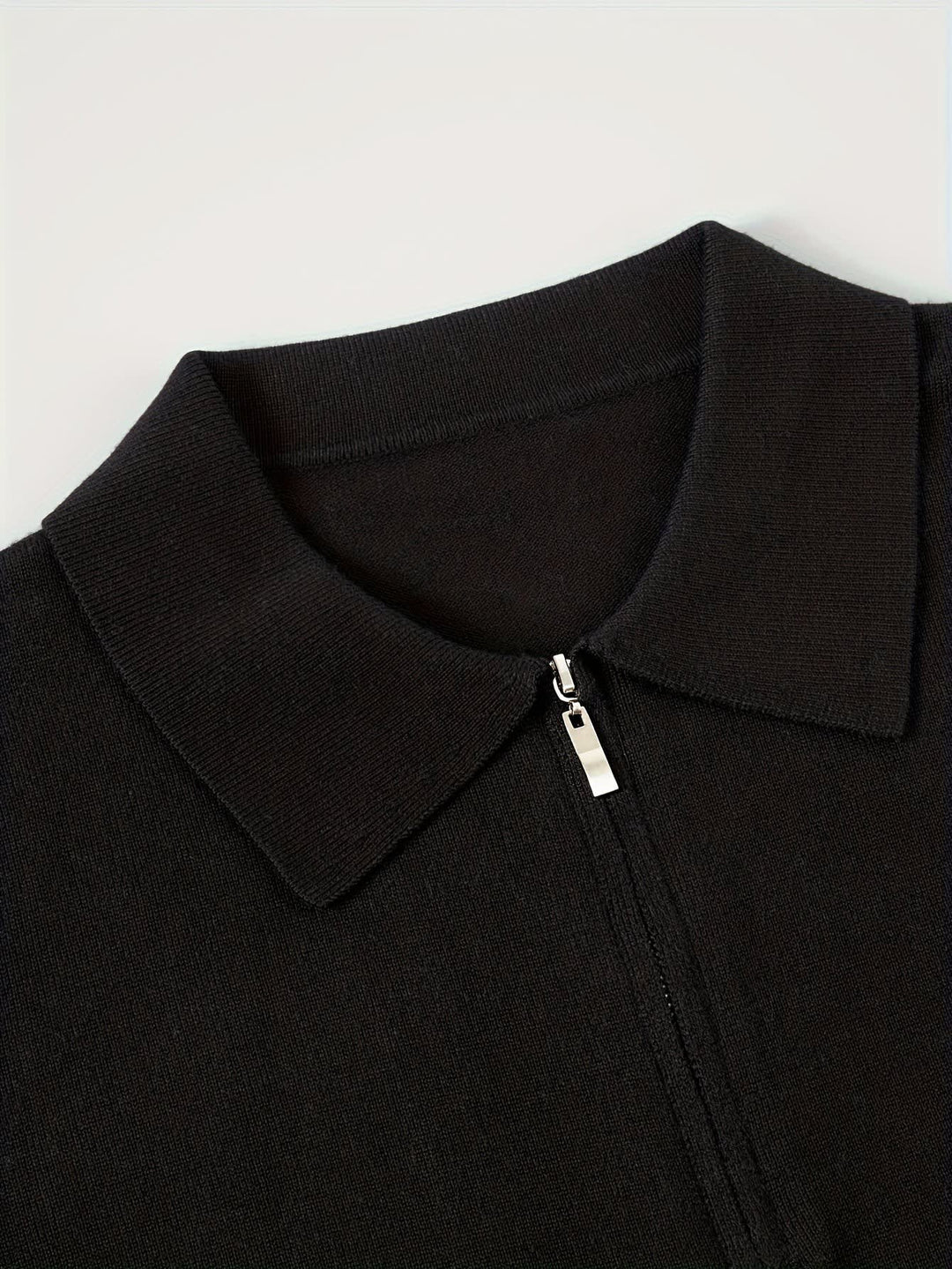 Grayson Knit Quarter Zip Polo Sweater