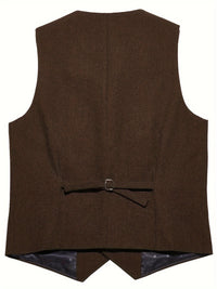 Brady Herringbone Tailored Vest