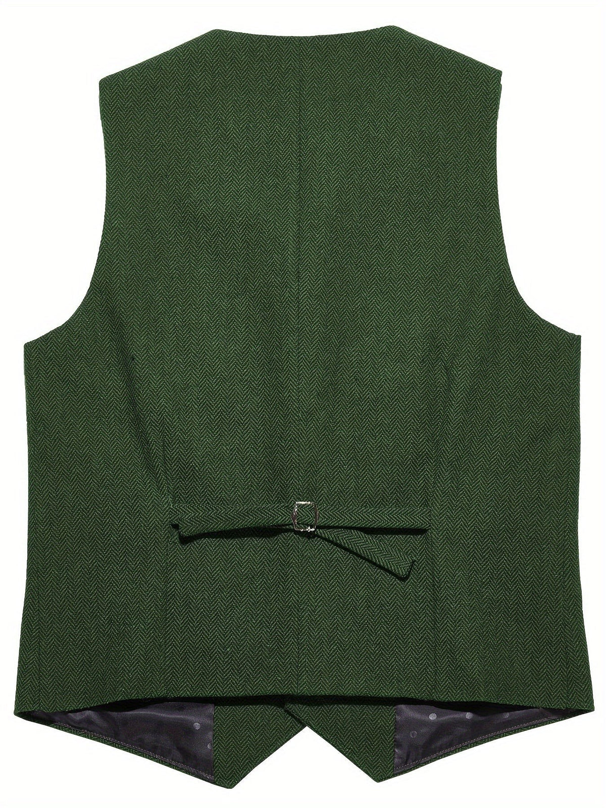 Brady Herringbone Tailored Vest_18