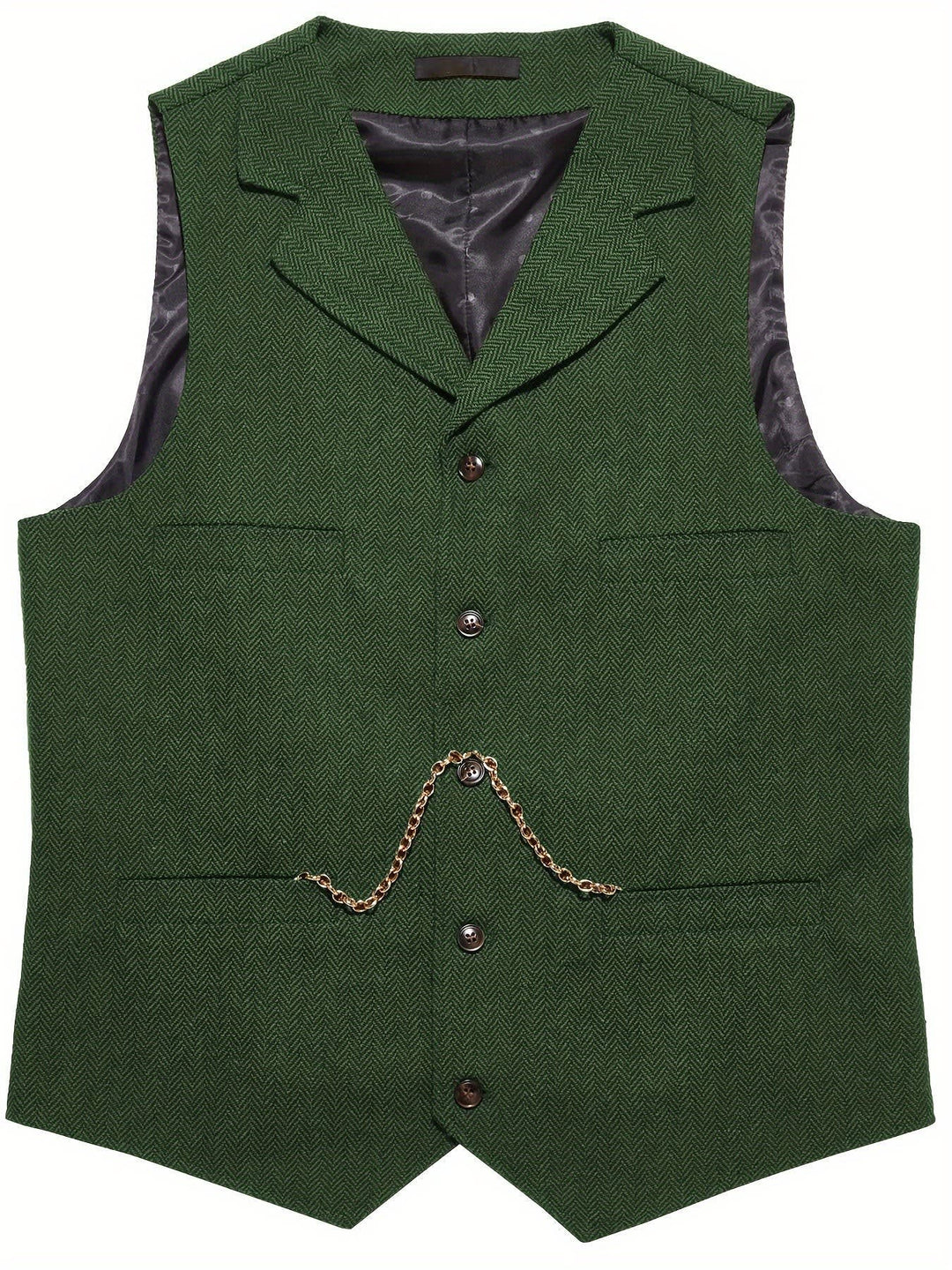 Brady Herringbone Tailored Vest