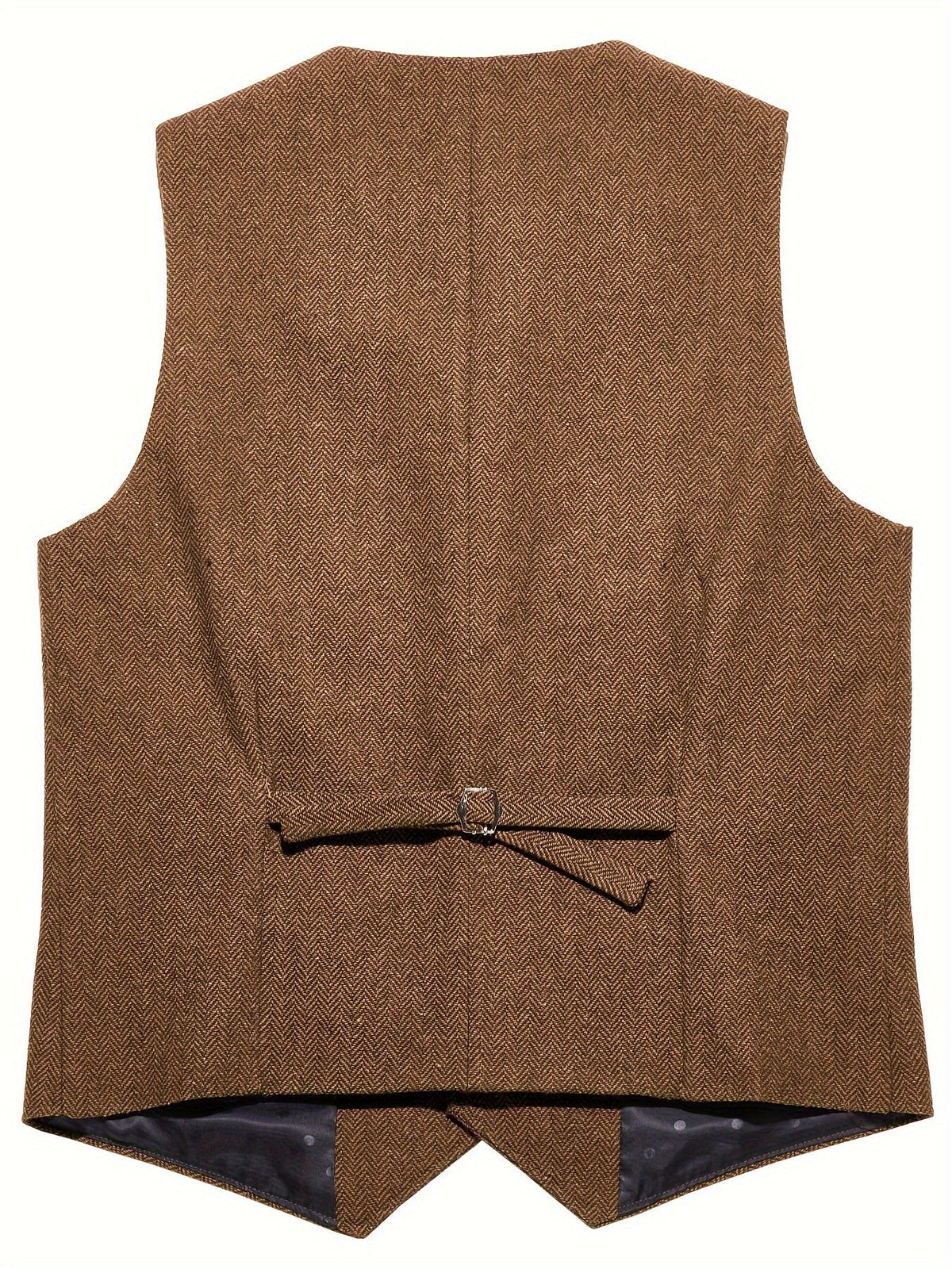 Brady Herringbone Tailored Vest_20