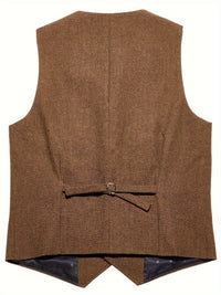 Brady Herringbone Tailored Vest