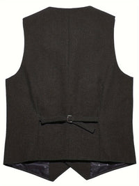 Brady Herringbone Tailored Vest