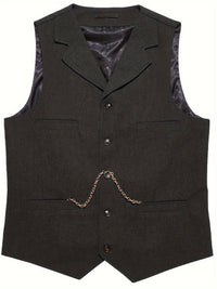 Brady Herringbone Tailored Vest