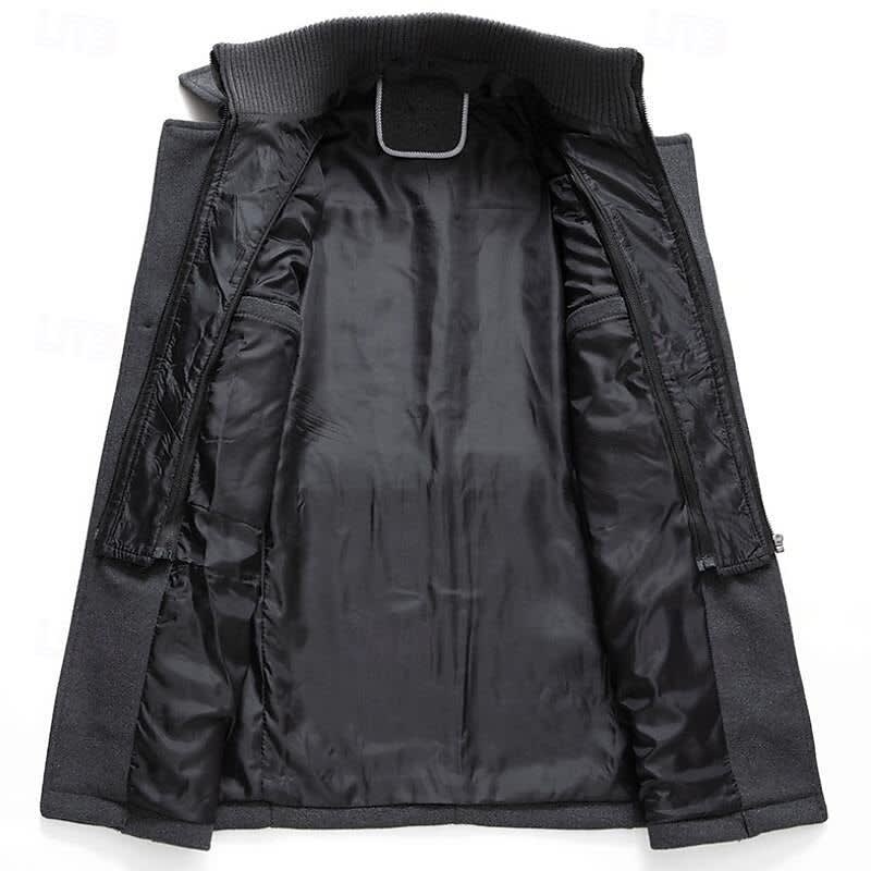 Anthony Tailored Single Breasted Overcoat