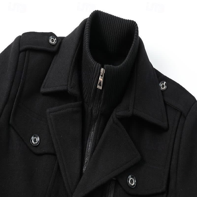 Anthony Tailored Single Breasted Overcoat