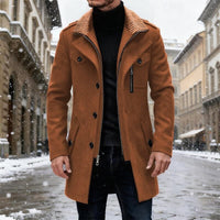 Anthony Tailored Single Breasted Overcoat