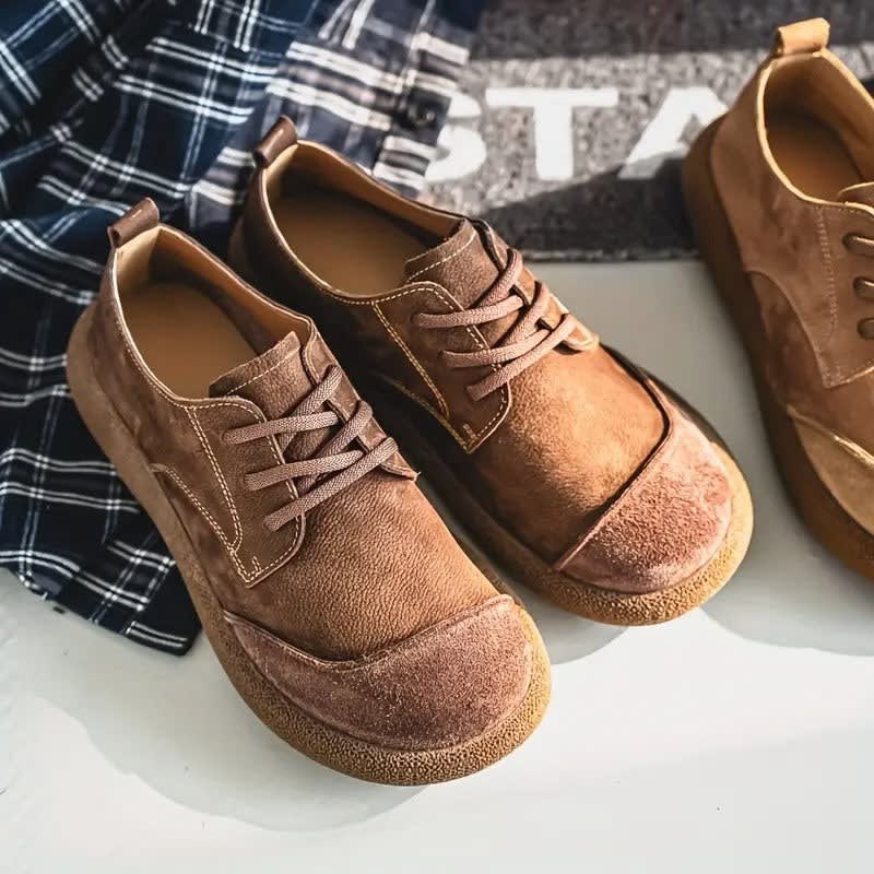 Miles Orthopedic Wide Toe Lace Up Shoes