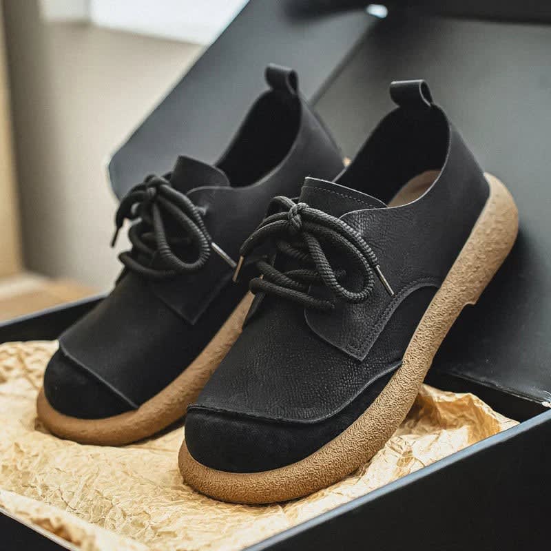 Miles Orthopedic Wide Toe Lace Up Shoes