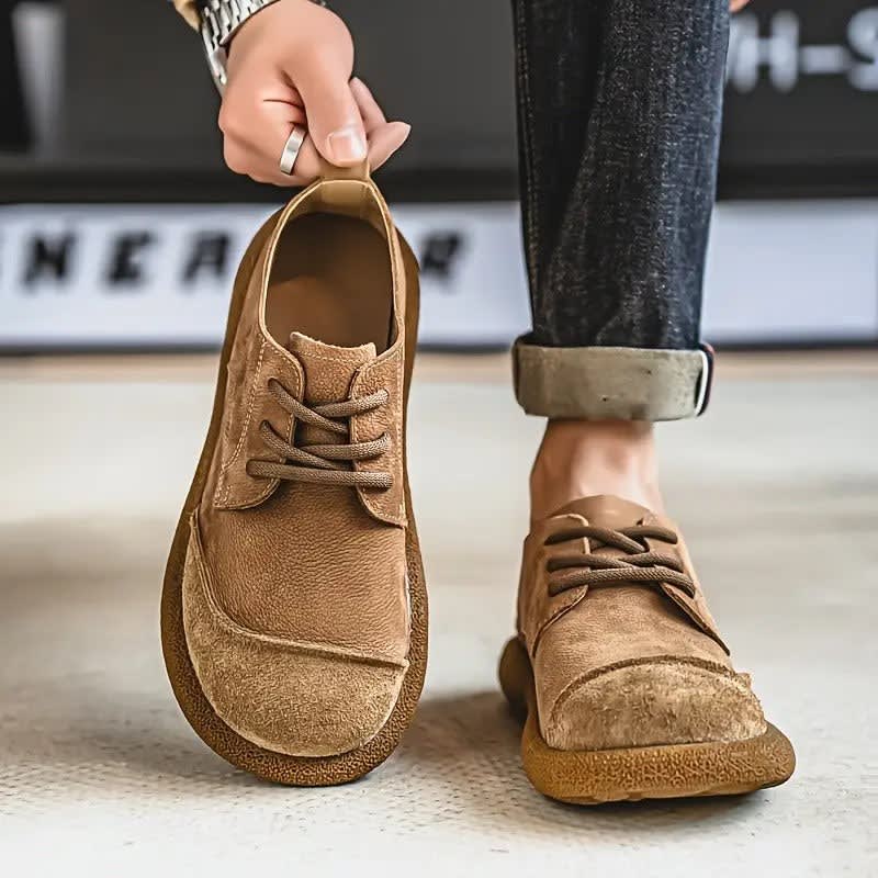 Miles Orthopedic Wide Toe Lace Up Shoes_4