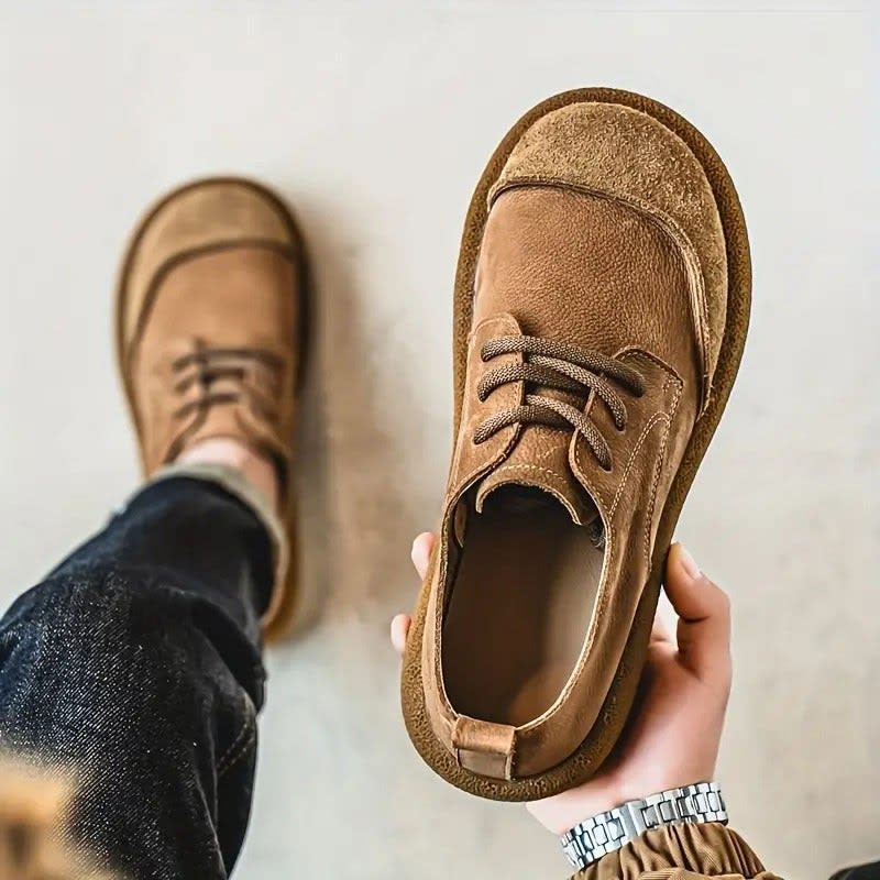 Miles Orthopedic Wide Toe Lace Up Shoes