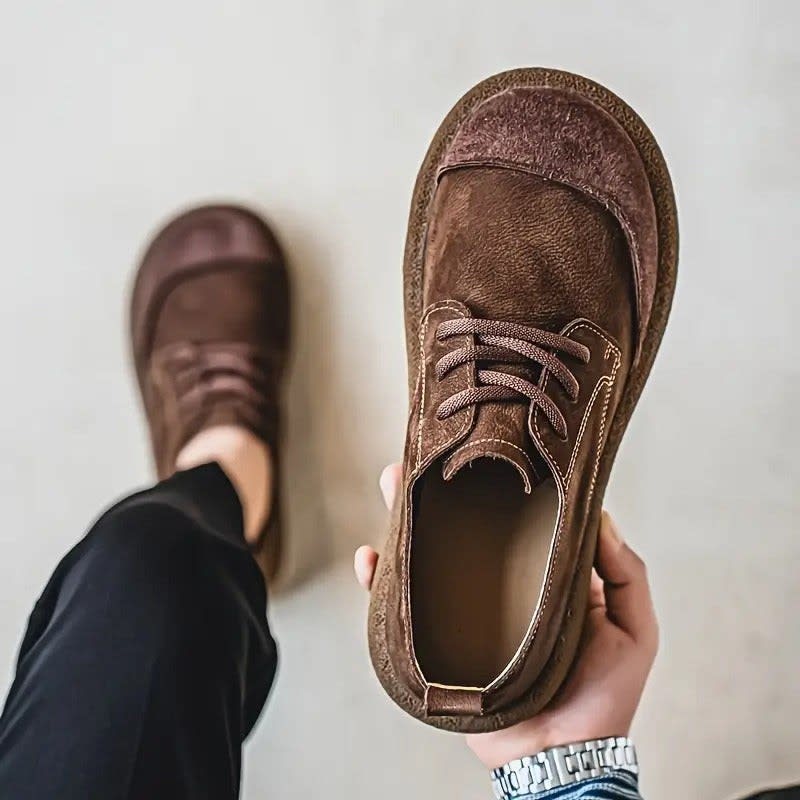 Miles Orthopedic Wide Toe Lace Up Shoes