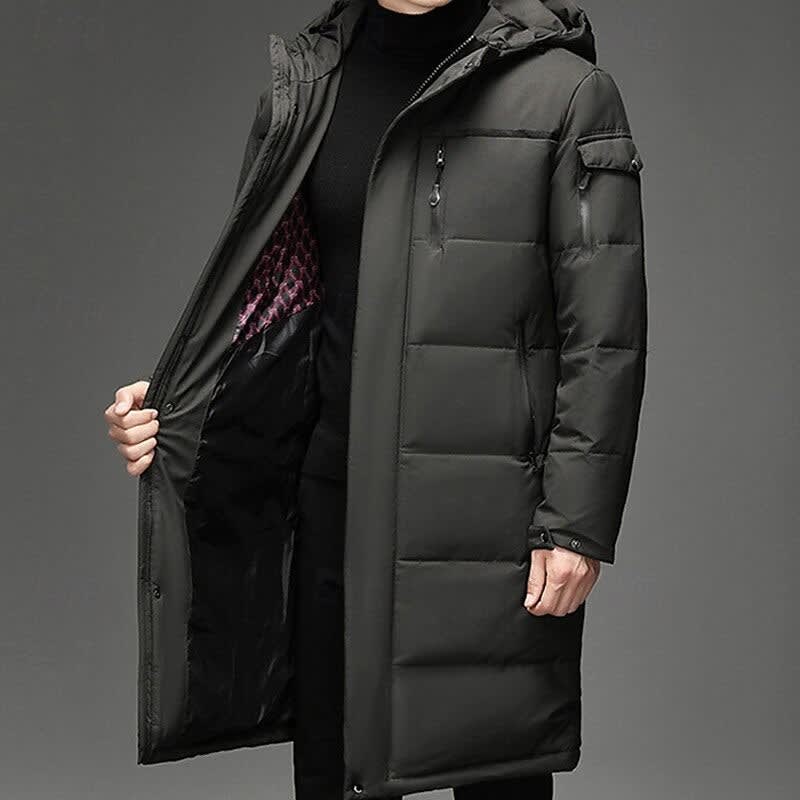 Andrew Hooded Longline Winter Coat