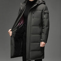 Andrew Hooded Longline Winter Coat