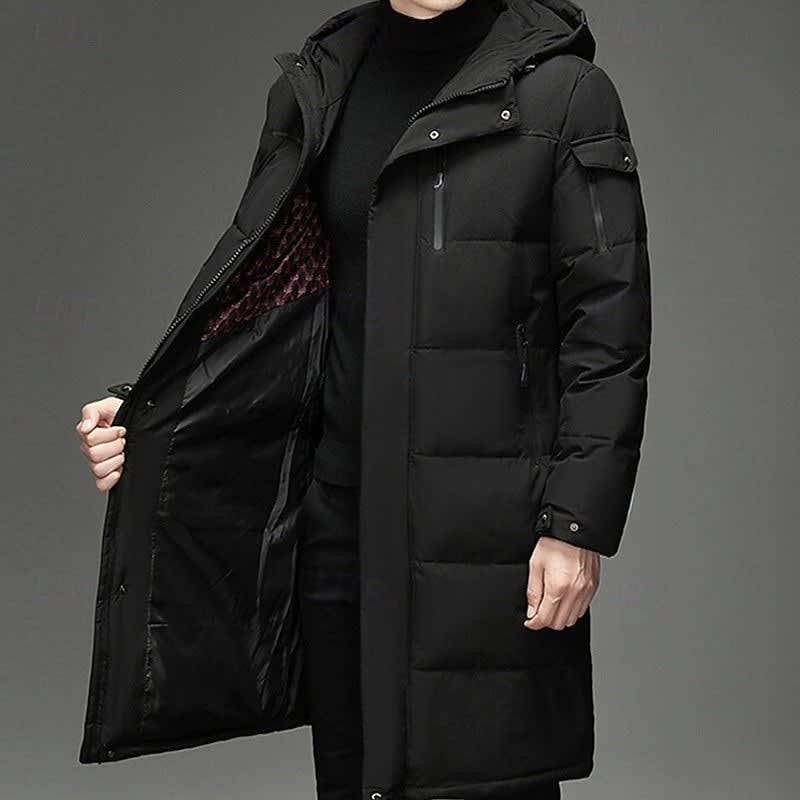 Andrew Hooded Longline Winter Coat