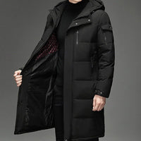 Andrew Hooded Longline Winter Coat