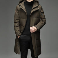 Andrew Hooded Longline Winter Coat