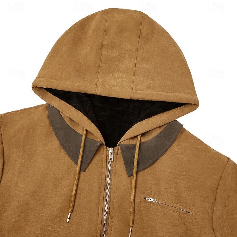 Wyatt Fleece Lined Hooded Zip Jacket_5
