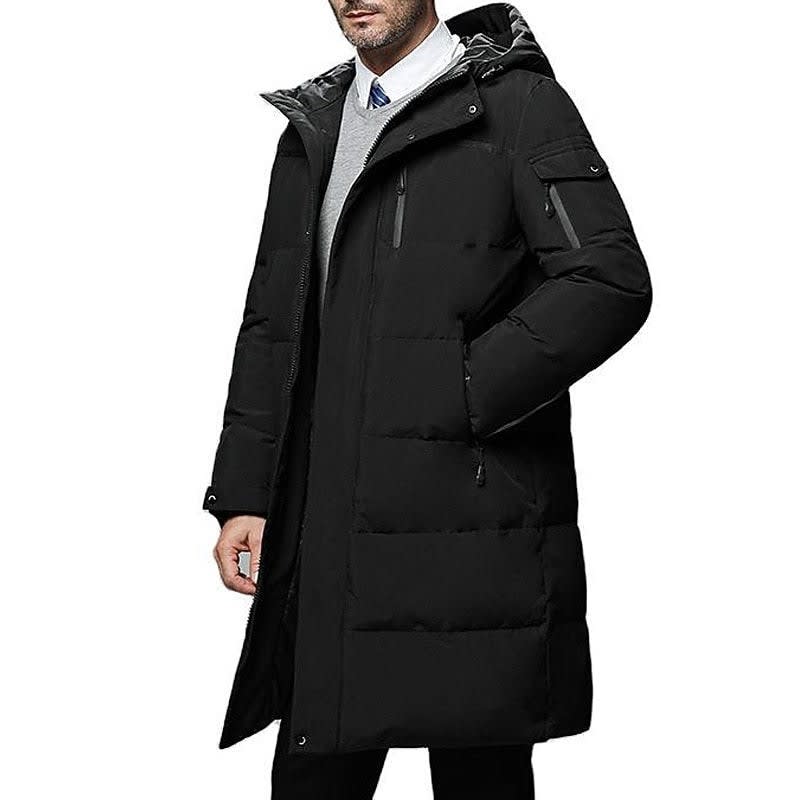 Aaron Hooded Longline Puffer Coat_5