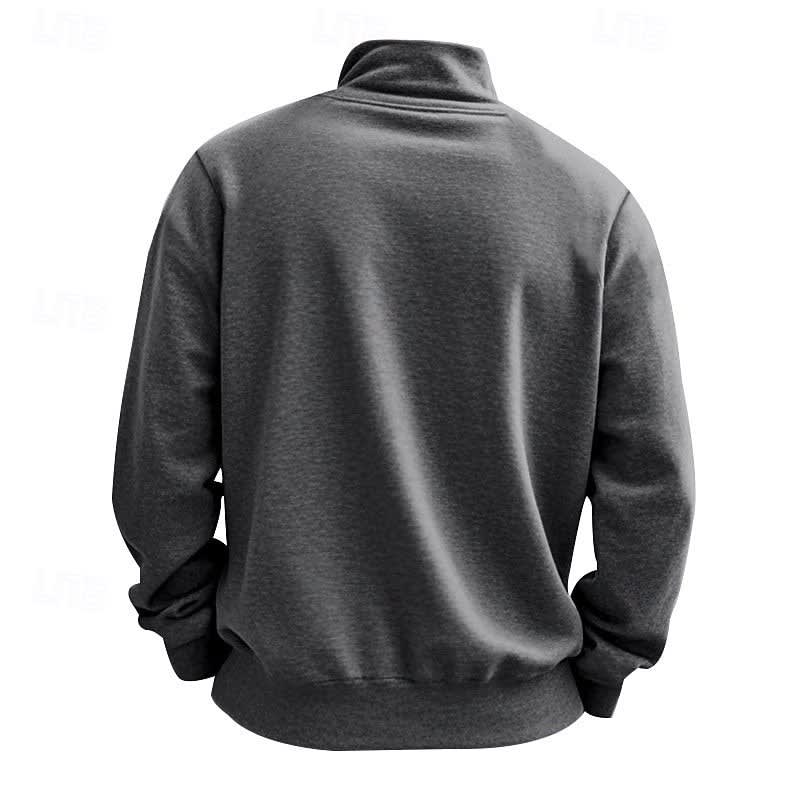 Nolan Stand Collar Quarter Zip Sweatshirt_3