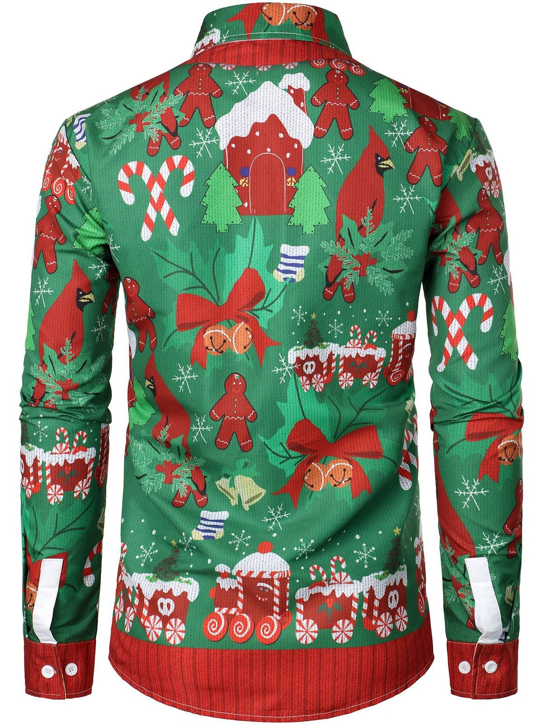 Wyatt Gingerbread Print Ugly Christmas Shirt