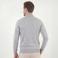 Palmer Heathered Half Zip Sweater