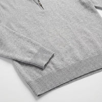 Palmer Heathered Half Zip Sweater