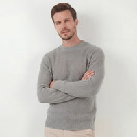 Dominic Marled Rib Knit Sweater