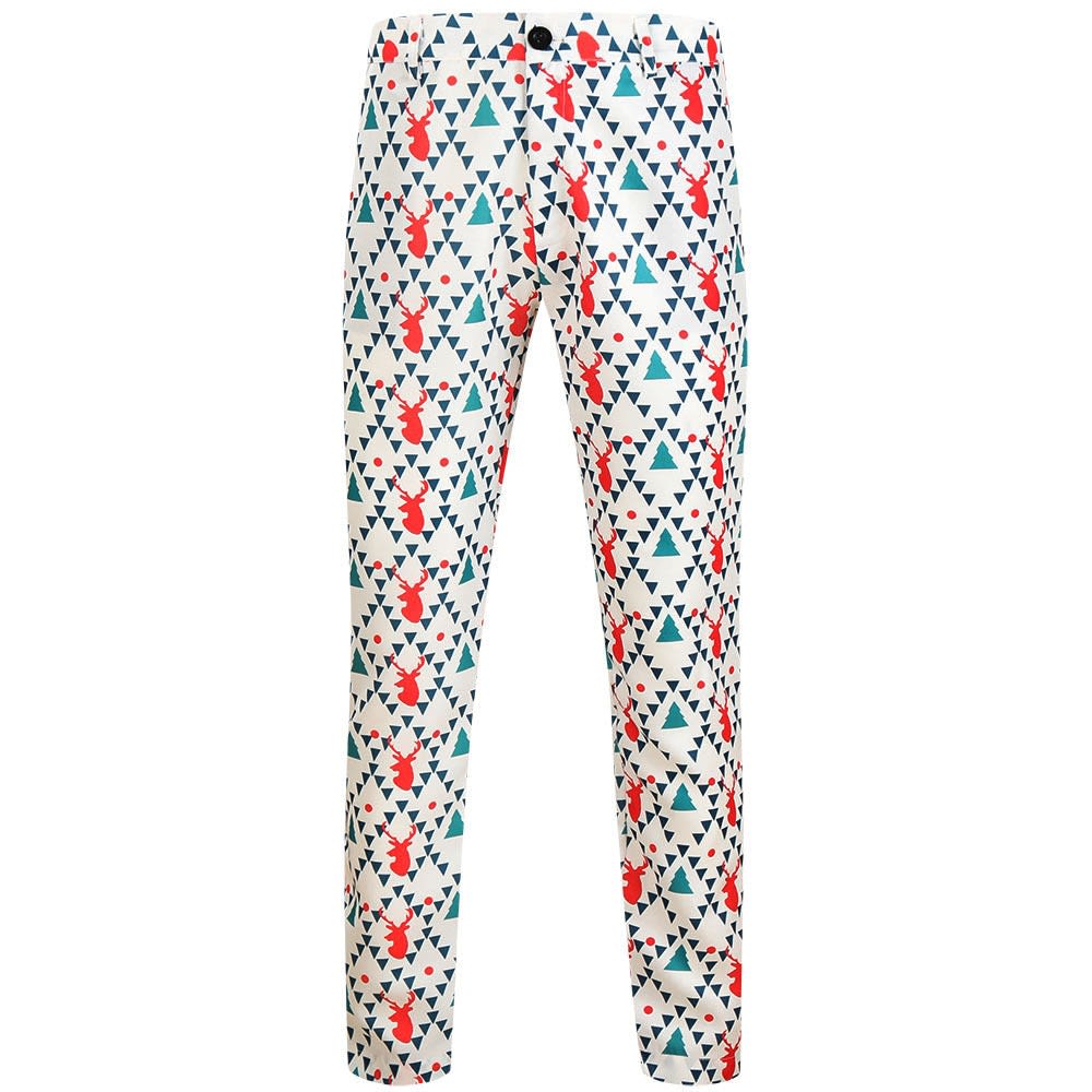 Emmett Santa Print Christmas Chino Pants_11