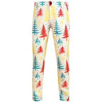 Emmett Santa Print Christmas Chino Pants