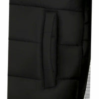Julian Black Hooded Puffer Jacket