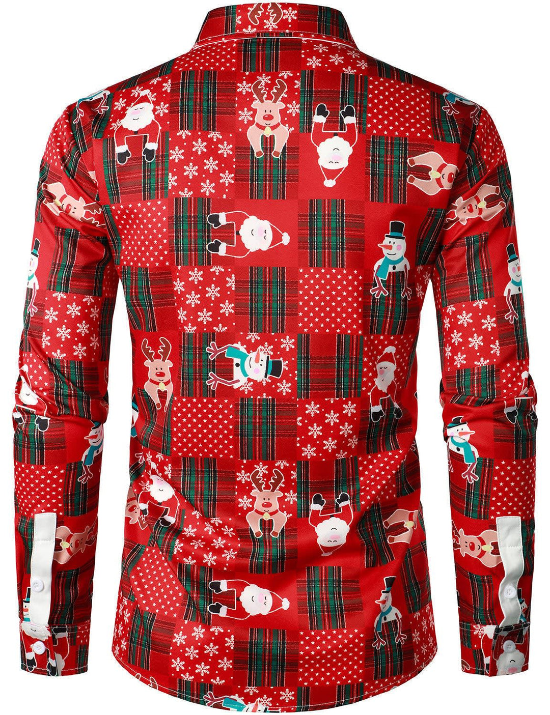 Warren Tuxedo Print Ugly Christmas Shirt