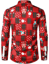 Warren Tuxedo Print Ugly Christmas Shirt