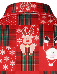 Warren Tuxedo Print Ugly Christmas Shirt