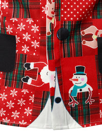 Warren Tuxedo Print Ugly Christmas Shirt