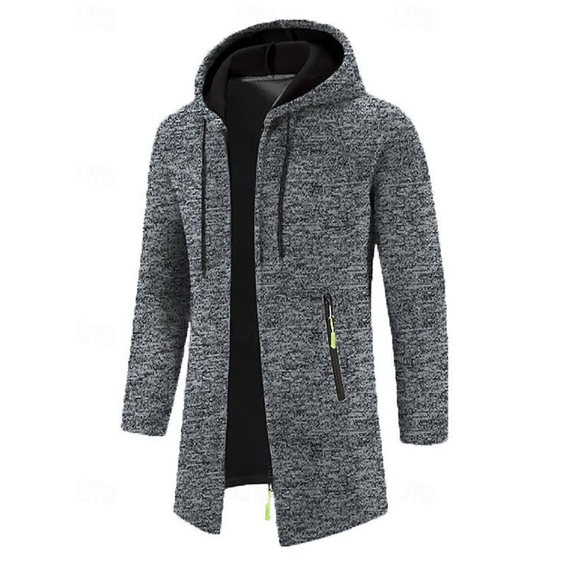 Alan Hooded Longline Coat