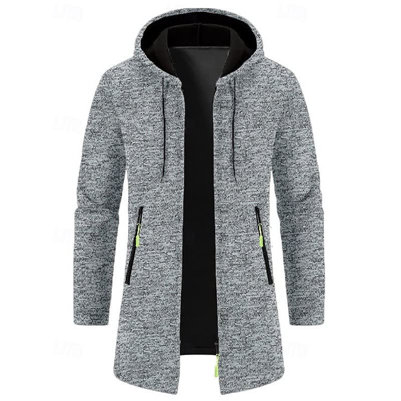 Alan Hooded Longline Coat